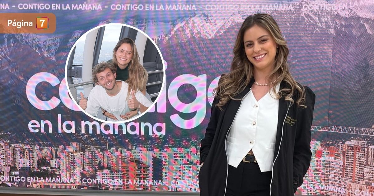 Polola de Joaquín Méndez tuvo breve aparición en matinal de CHV: “Emocionada por esta oportunidad”