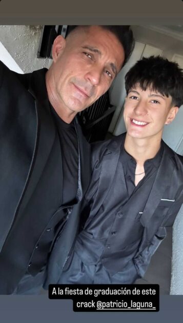 Hijo de Patricio Laguna.