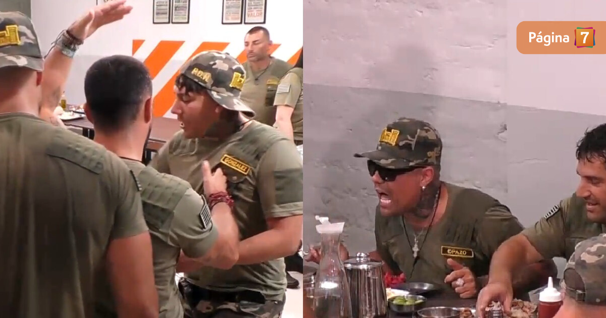 pelea a los gritos entre Dash y Malito en Palabra de Honor