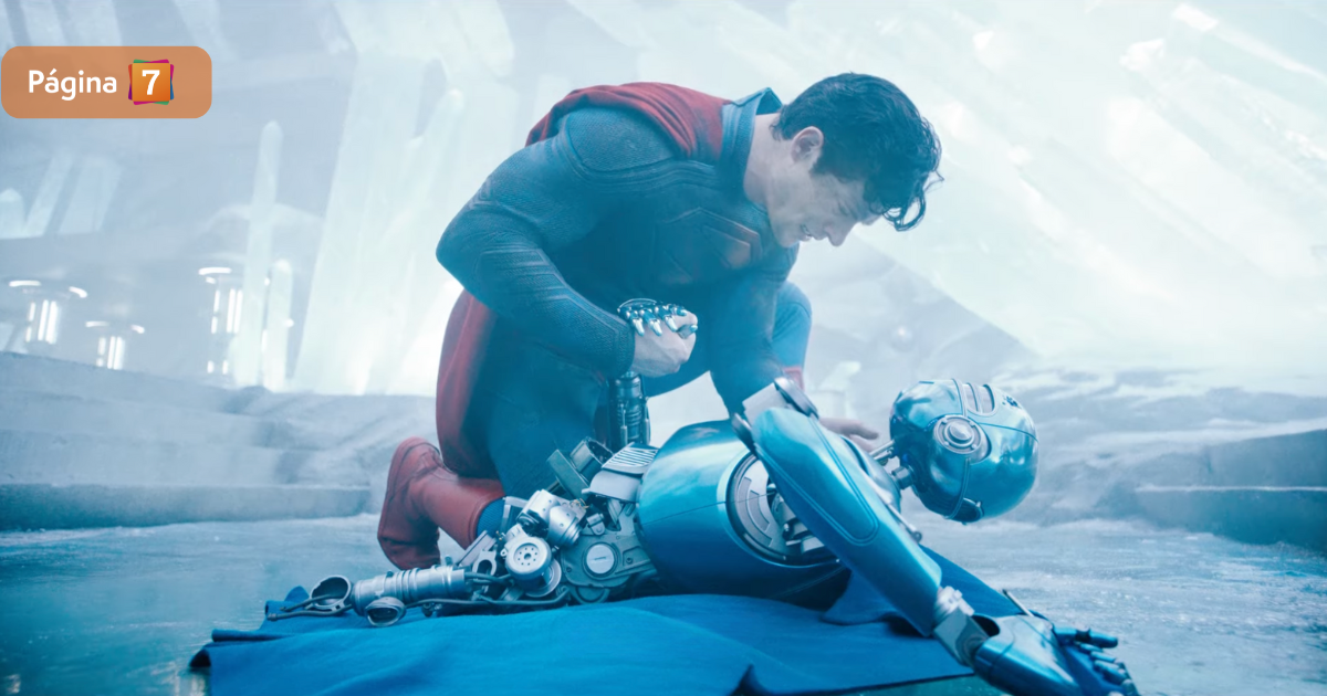 Súperman y el robot que muere en el tráiler