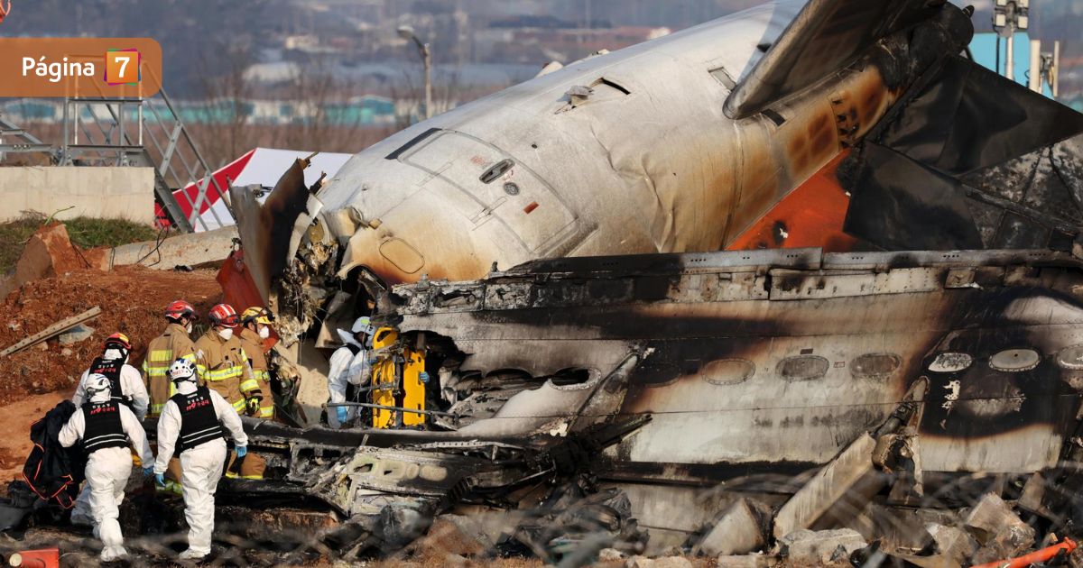 Tragedia aérea en Corea del Sur