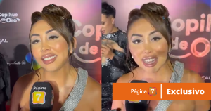 El llamativo look de Naya Fácil en los Copihue de Oro: reveló el místico significado