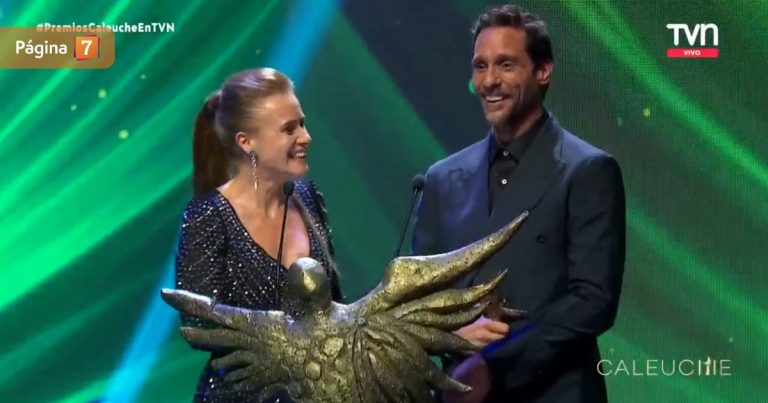 Gonzalo Valenzuela protagonizó divertido momento en Premios Caleuche: 