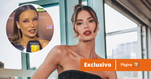 Julia Fernandes sorprendió con look futurista Está inspirado en la inteligencia artificial