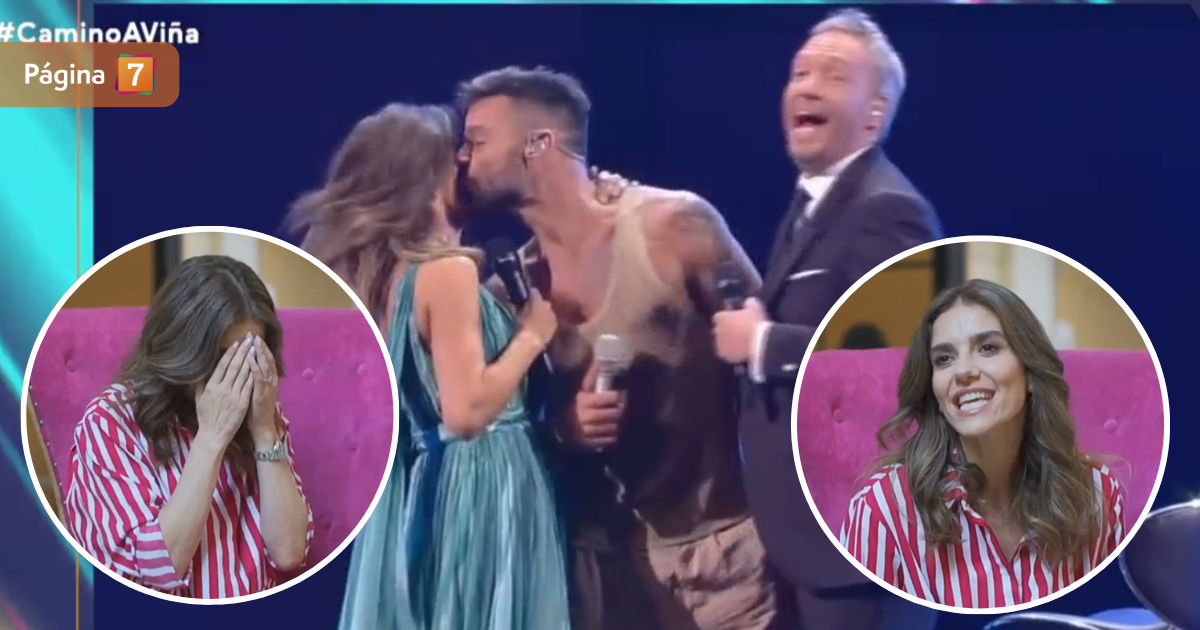 María Luisa Godoy contó por qué no besó a Ricky Martin en Viña Le corrí la cara