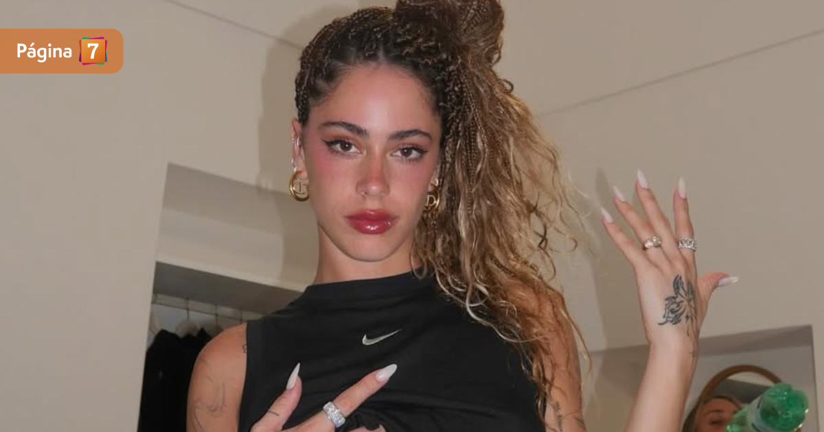 Tini Stoessel sorprendió al reaparecer tras cirugía estética cantante se sometió a aumento de busto