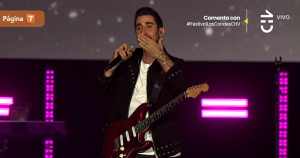 Alex Ubago reconoció error en Festival de Las Condes