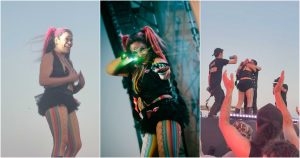 Ana María Muñoz se emocionó con cariño del público tras presentarse en Fiesta Grado 3 en Concepción