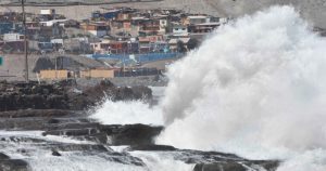 Aviso de marejadas desde Arica hasta el Golfo de Arauco