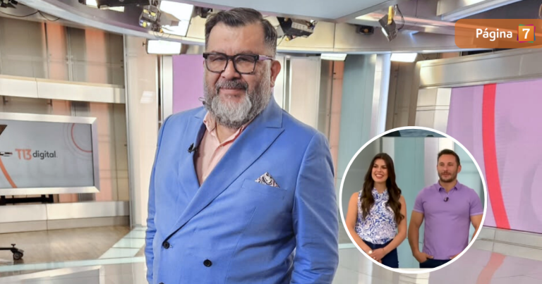 Carlos Zárate hizo reír a sus colegas con chascarro en Teletrece AM: 