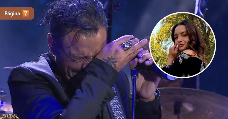 Claudio Valenzuela, vocalista de Lucybell, rompió en llanto en Olmué al interpretar 'Milagro'