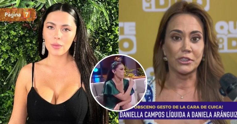Daniella Campos arremetió contra Daniela Aránguiz por gesto obsceno en Only Fama: “Muy de su clase”
