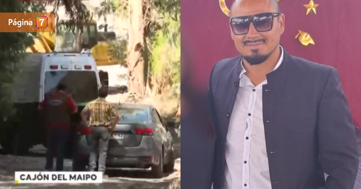 encuentran cuerpo sin vida de profesor que cayó a Río Maipo