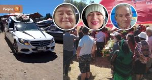 Así fue el emotivo funeral a la familia Marileo Mera, fallecidos en tragedia de Bahía Mansa