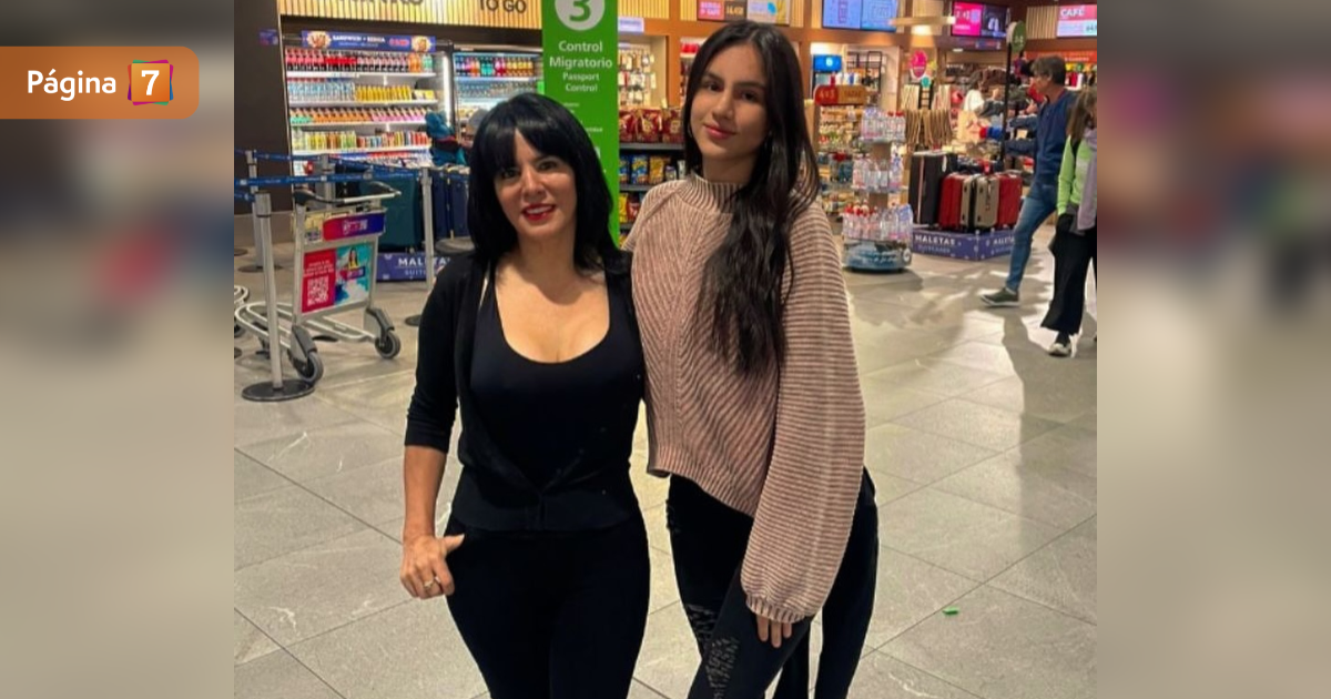 Anita Alvarado vivió un "Año Nuevo diferente" con su hija Francisca: subió foto desde el aeropuerto