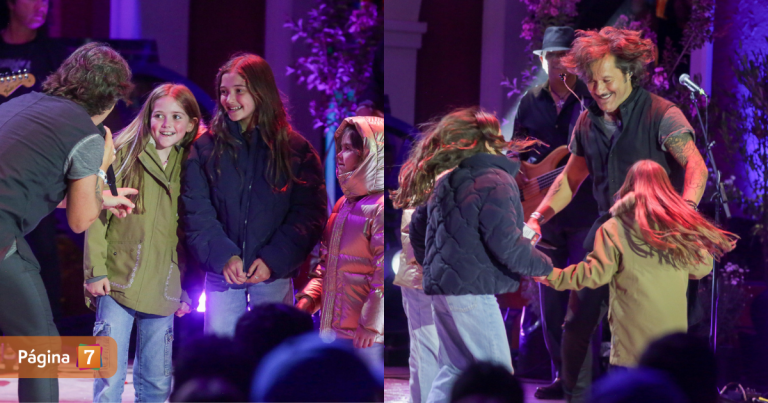 María Luisa Godoy y sorpresiva participación de sus hijas en show de Diego Torres: 