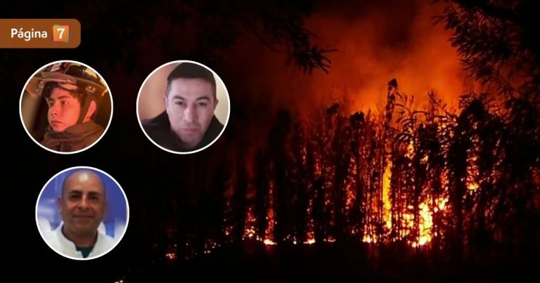 El detalle que delató a presunta autora de incendio donde murieron 3 brigadistas en Los Sauces