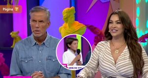 Marlen Olivari mostró lo grande que está su hijo con Luciano Marocchino en Hay que decirlo: tiene 13 años