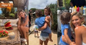 Mayte Rodríguez celebró producido cumpleaños a su hijo Galo: tuvo un especial invitado