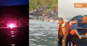 "Hay mucha gente muerta": el desesperado llamado de auxilio durante naufragio en Bahía Mansa