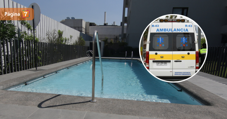 Dramático accidente en Pudahuel: niña de un año quedó en riesgo vital tras caer en una piscina