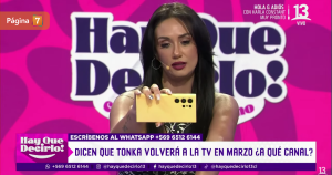 Pamela Díaz reveló que animadora de CHV "envidiaba" a Tonka Tomicic: "La observaba todos los días"