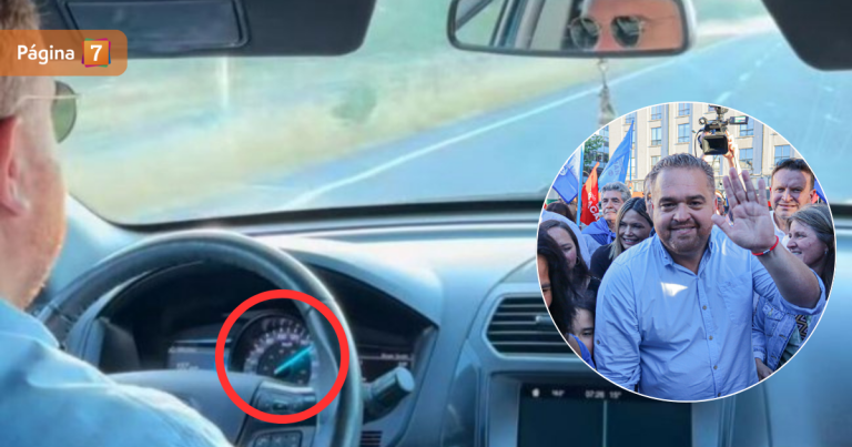 Gobernador electo del Biobío admitió error tras video conduciendo a alta velocidad: pidió disculpas