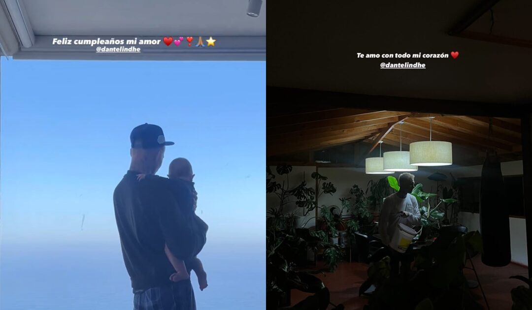El romántico saludo de Steffi Méndez a su pareja, el rapero Dante Lindhe: "Al mejor papá del mundo…"