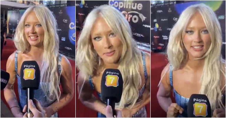 Vesta Lugg llegó a los Copihue de Oro con integrante de Tomás Va a Morir: “Mucho más que amigos”