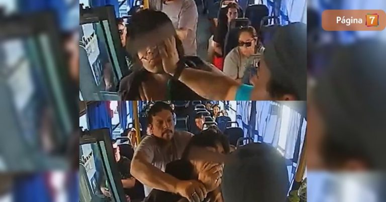 Revelan inédito video de agresión de chofer a estudiante en Viña del Mar: pertenece a cámara del bus