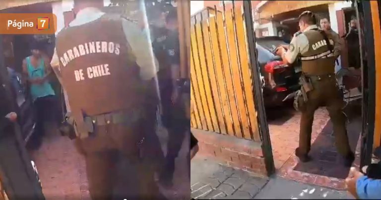 Revelan video de hombre atacando a carabinera en Puente Alto: fue abatido por uniformados