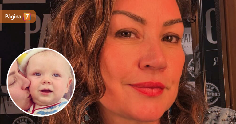 Javiera Contador mostró lo grande que está su hijo menor: 