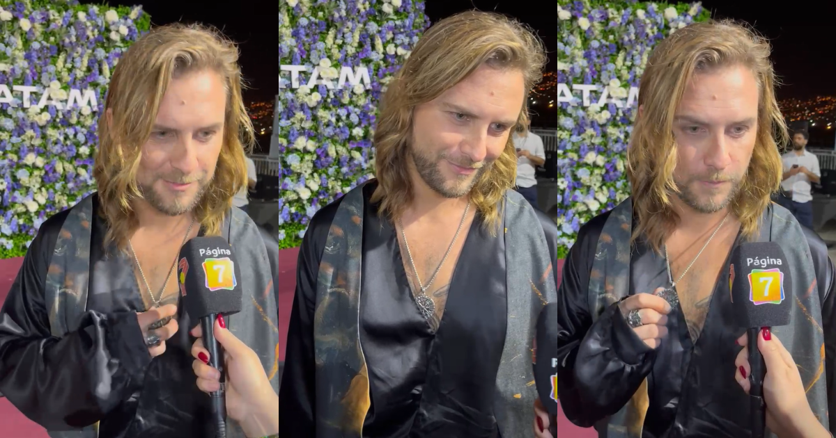 Jean-Philippe Cretton contó quién le regaló el amuleto que lució en la gala de Viña Mi amiga