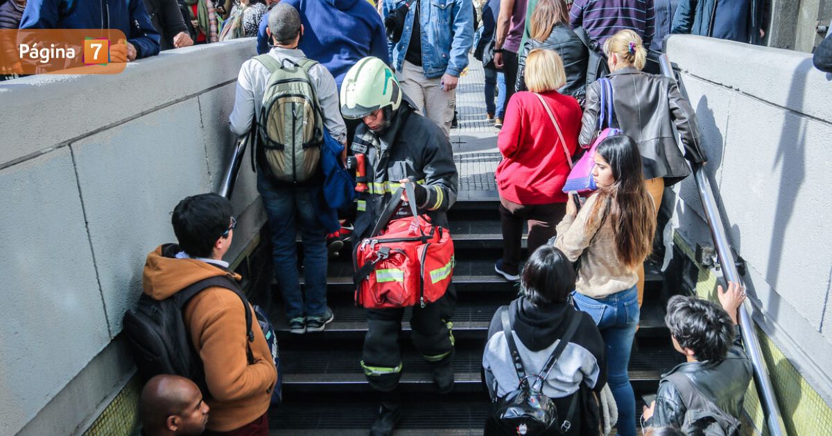 Metro suspende servicio