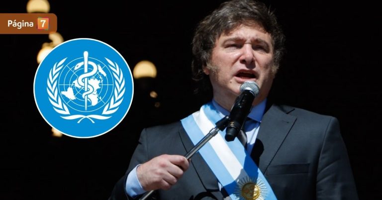 Igual que Estados Unidos: Presidente Milei retiró a Argentina de la Organización Mundial de la Salud