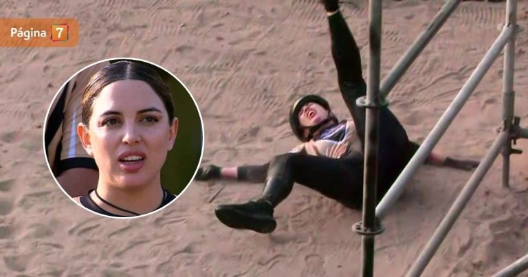 Palabra de Honor: así fue la estrepitosa caída que sufrió Natu Urtubias durante competencia