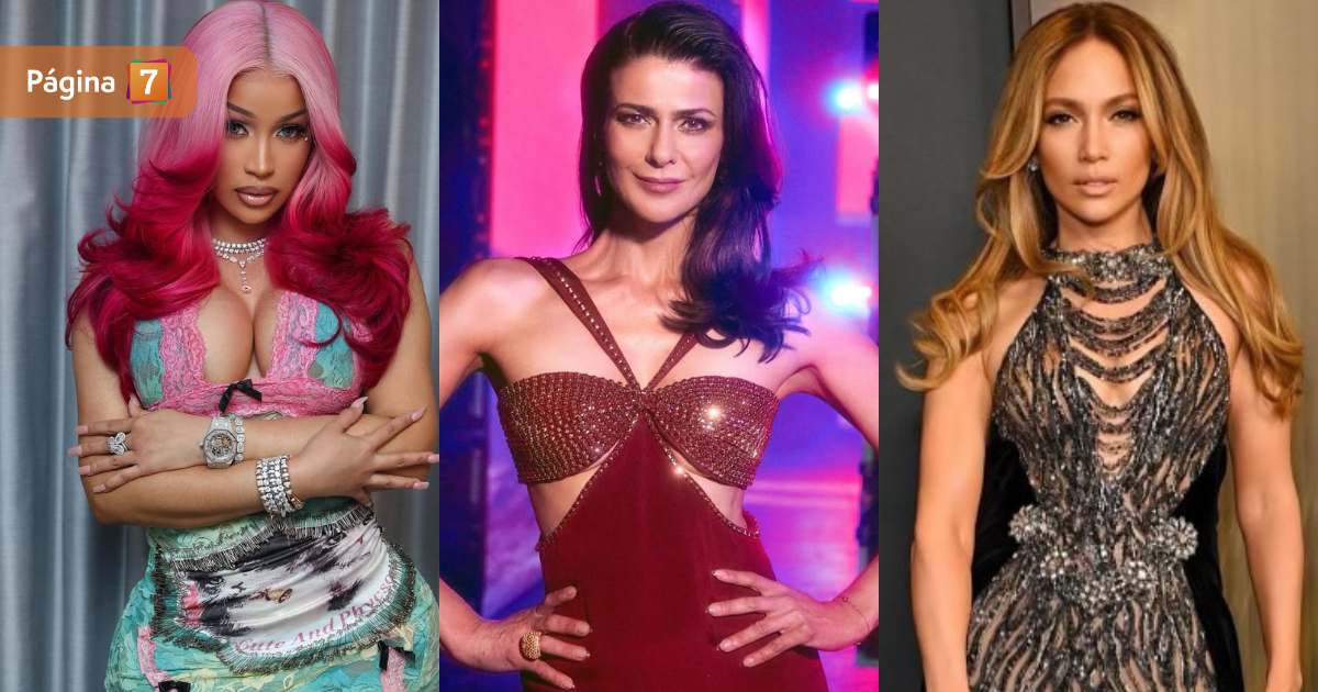 Una glamurosa coincidencia el vestido que conquistó a Tonka Tomicic, Jennifer López y Cardi B