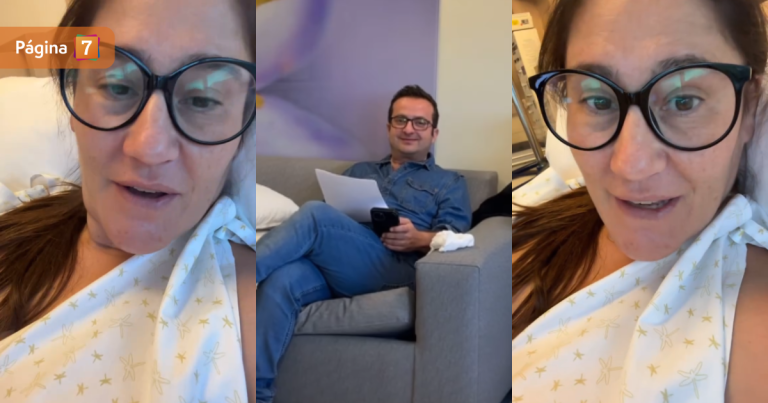 Belén Mora contó que dará a luz este viernes: publicó video desde la clínica con Toto Acuña