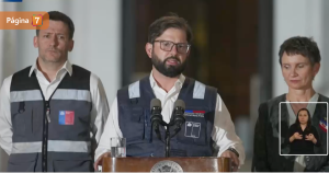 Boric por megacorte de luz: 