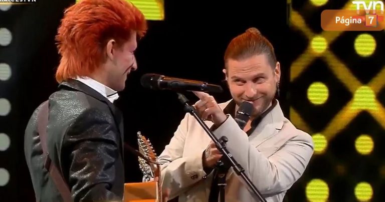 Jean-Philippe Cretton cayó en cómica (y chilena) 'talla' de imitador de David Bowie en Mi Nombre Es