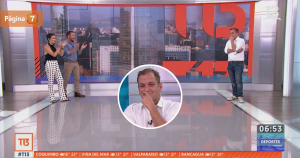 Francesco Gazzella expuso insólito chascarro de periodista de T13: 