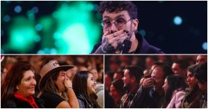 "Las caras de espanto": el chiste de Edo Caroe sobre La sociedad de la nieve que descolocó a varios