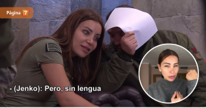 Daniela Requena aclaró polémica por beso con Janko en Palabra de Honor