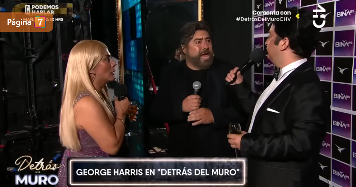 Detrás del Muro sacó risas con parodia de show de George Harris en Viña: