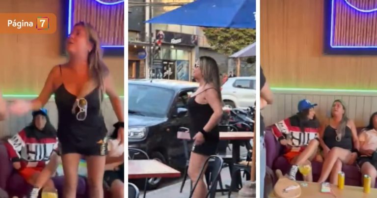 Denisse Campos protagonizó violenta pelea en bar de Viña del Mar: amenazó de muerte a trabajadora
