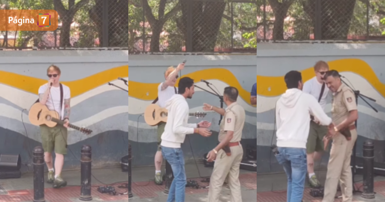 Ed Sheeran regaló concierto gratuito en India y show fue frustrado por la policía: se defendió