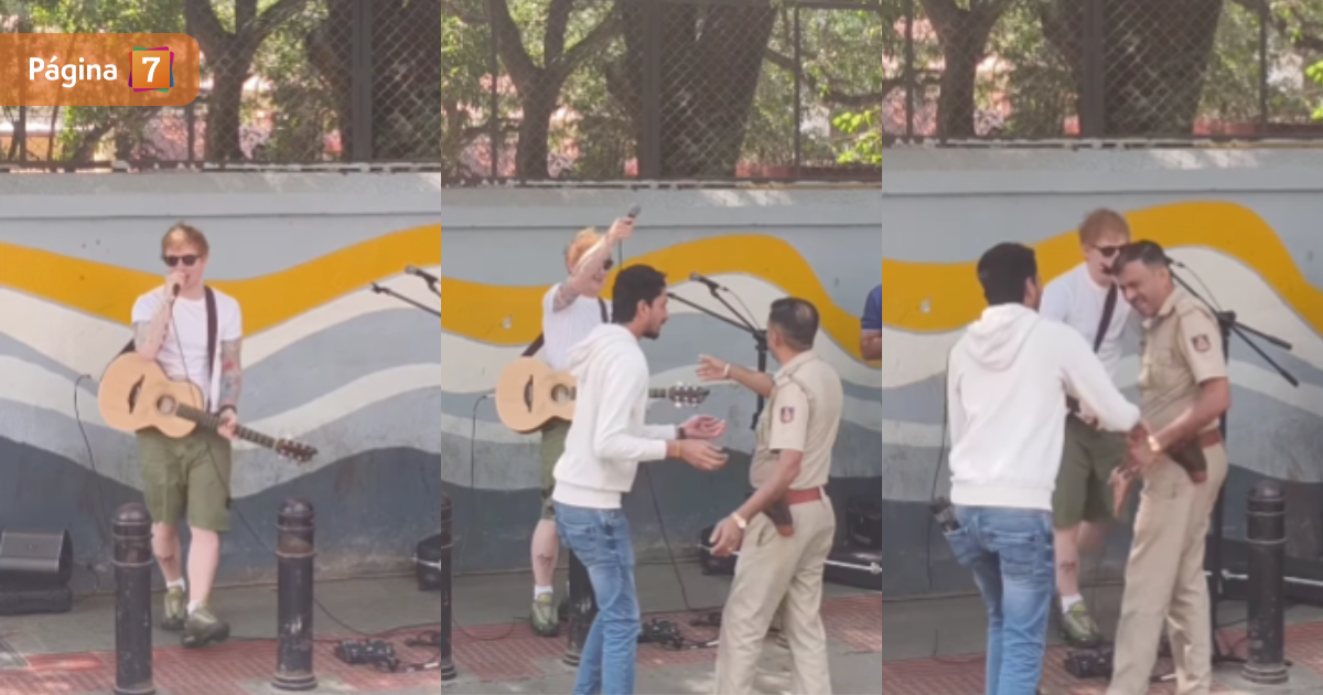 ed sheeran concierto en India interrumpido por policía