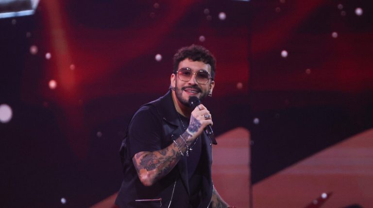 Las tallas sobre Mega y George Harris con las que Edo Caroe partió su rutina en Viña 2025