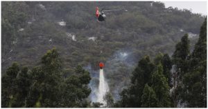 Gobierno informó sobre la extensión del toque de queda por incendios en La Araucanía