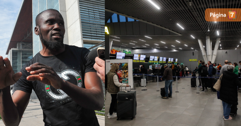 Haitiano destrozó decenas de pantallas en aeropuerto de Santiago: protagonizó hecho similar en 2024